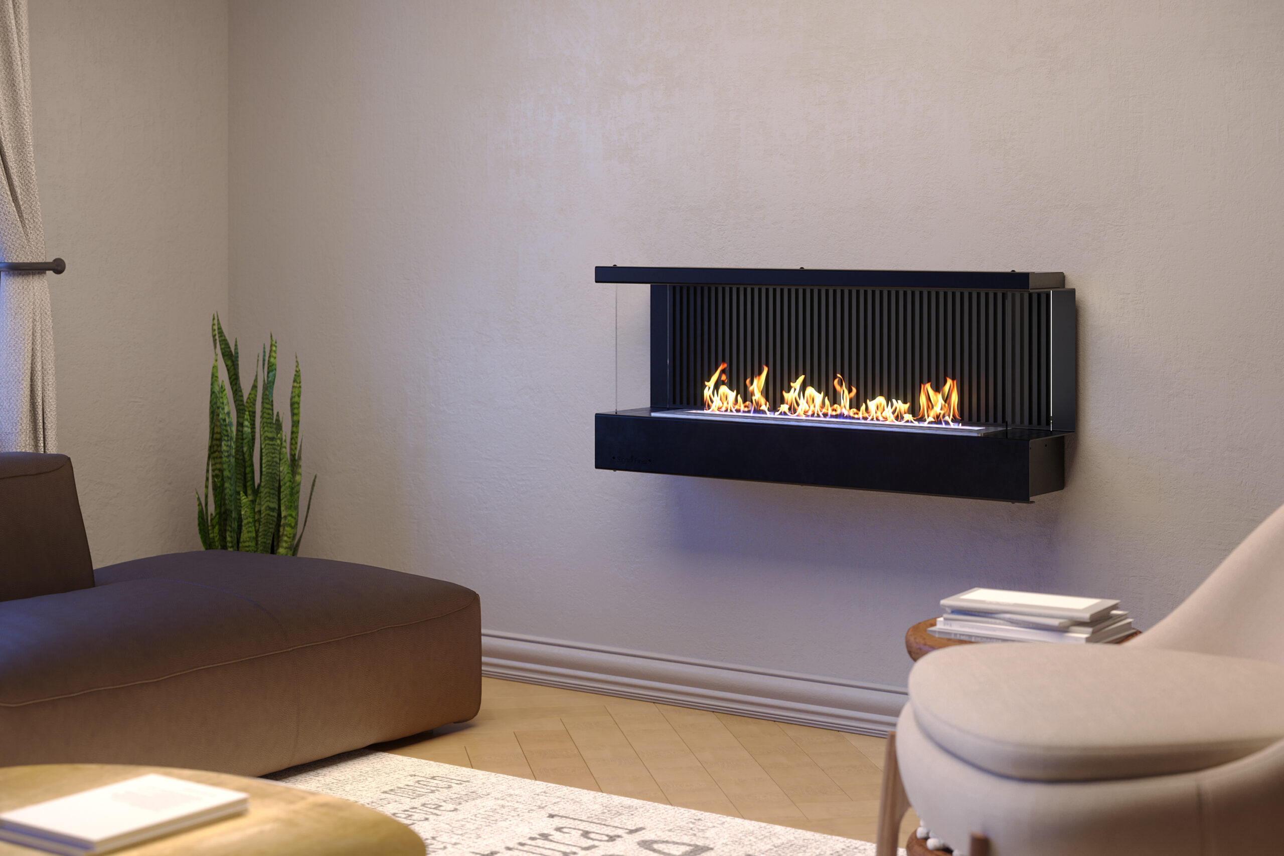Signi Fires Lumin Wall Hanging Fireplace