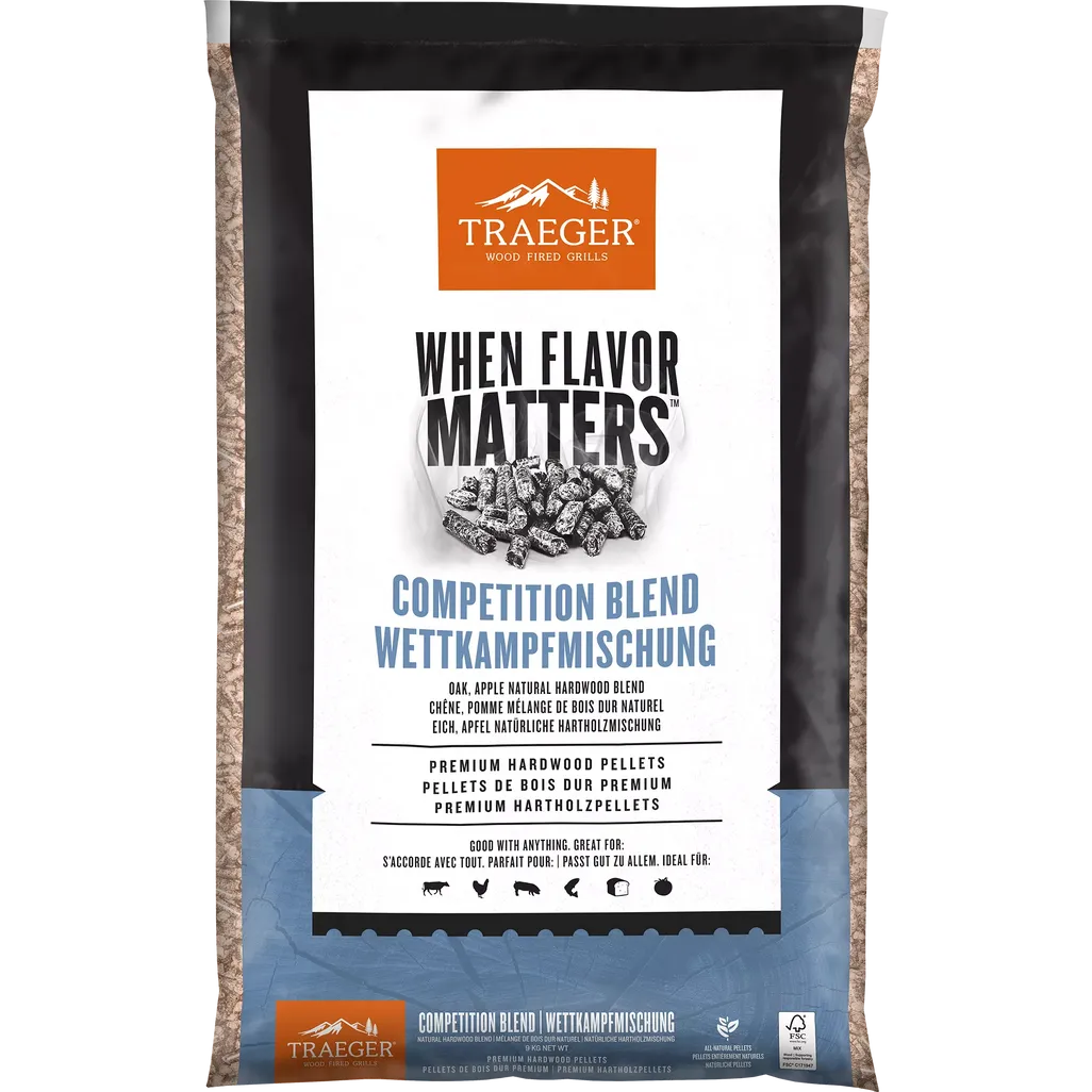 Traeger Competition Blend Pellets