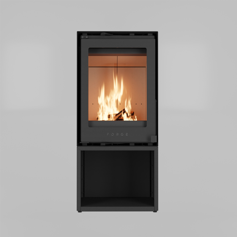 Forge f50 freestanding closed combustion fireplace