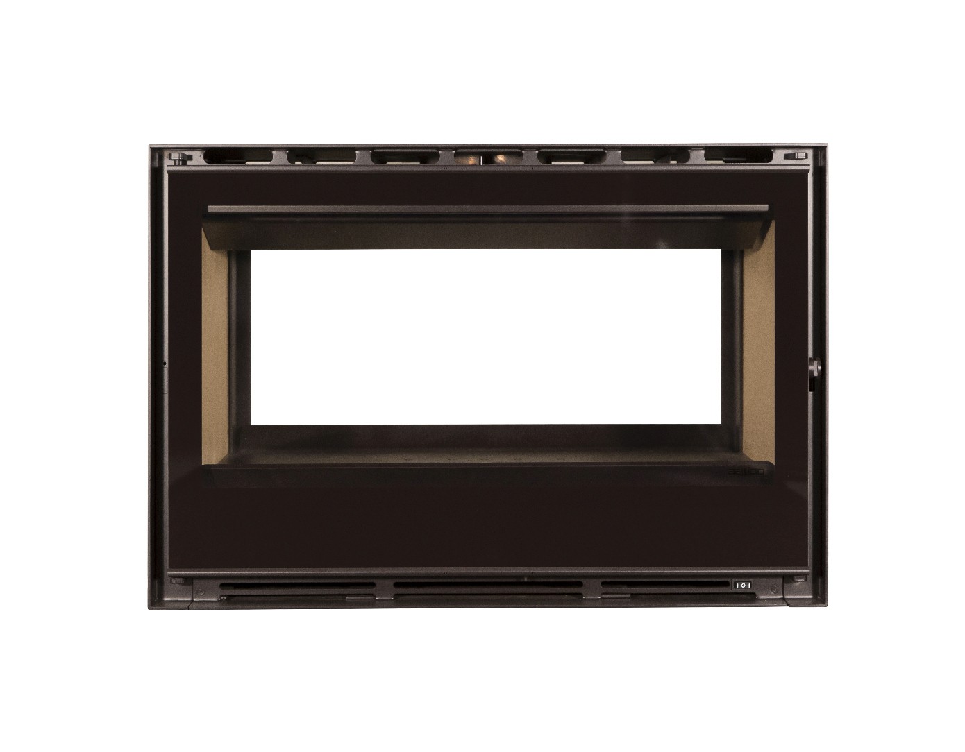 Bellido 80 Double Sided Built-in Fireplace (Standard, No Accessories) – product view